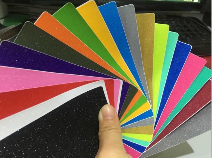 Car Carbon Fiber Sticker 5D 6D 7D Bright Black Gold and Silver Carbon Fiber Change Film