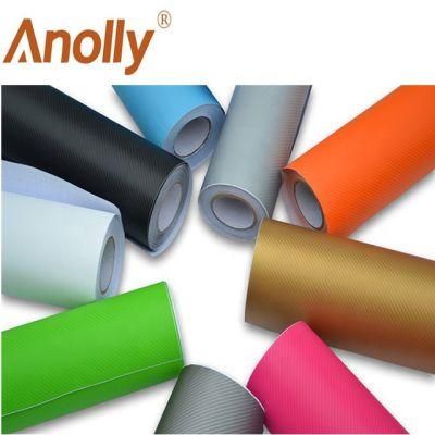 15218 Meter Car Wrap Vinyl 3D Carbon Fiber Car Wrap Vinyl