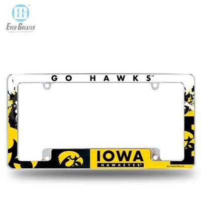 Custom License Plate Number Frame