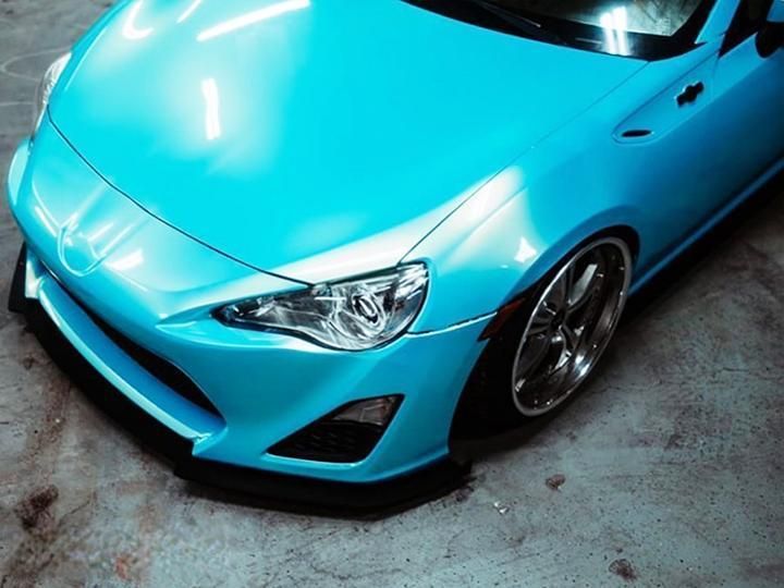 Magic Gold Blue Chameleon Vinyl Film Car Wrap for Car Decoration