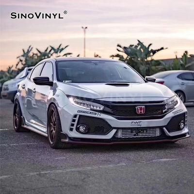 SINOVINYL Available Body Car Sticker Super Gloss Crystal Low Temperature Vinyl Vehicle Wrap