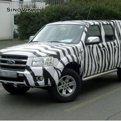SINOVINYL Car Body Sticker Vehicle Wrap Roll Vehicle Vinyl Special Film Camouflage Car Wrapping Vinyl