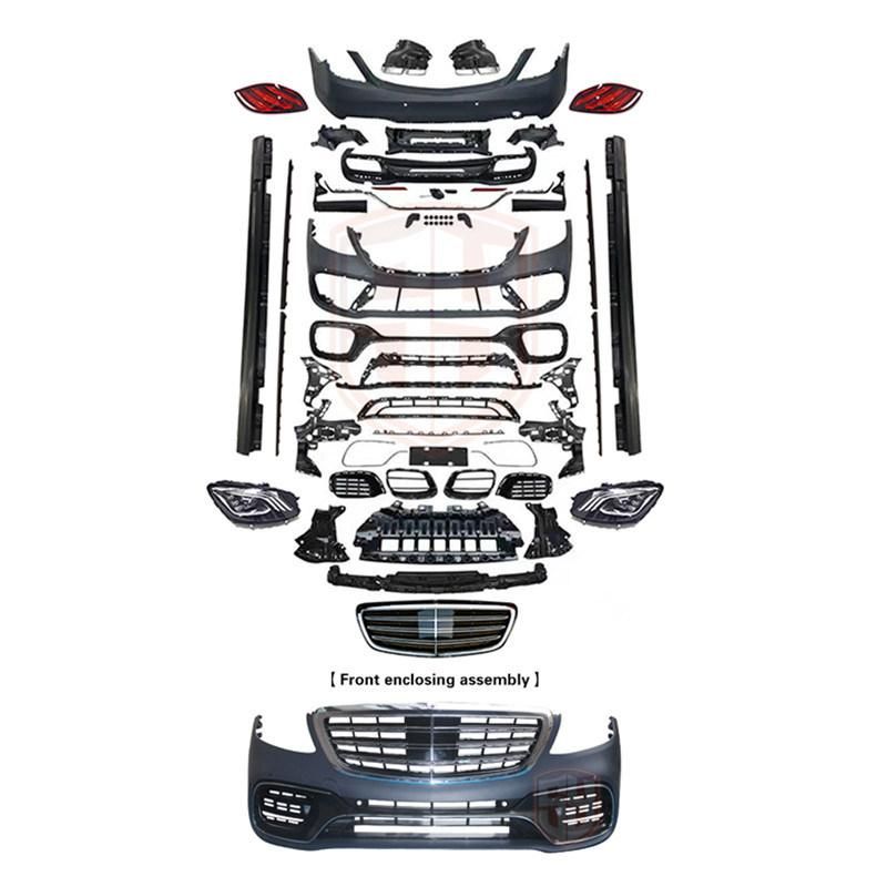 Better Maybach Style Car Full Bodykit Upgrade Facelift for 2014-2020 Mercedes Benz S-Class W222