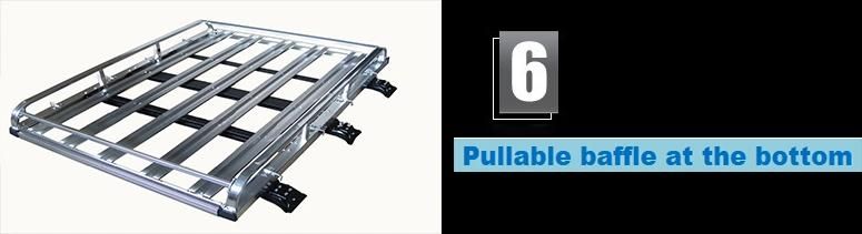 Aluminum Alloy Car Top Luggage Carrier Roof Rack Bar