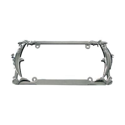Funny Custom Zinc Car License Plate Frame