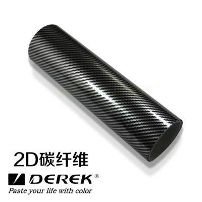 Factory Direct Sale Wrapping 2D Carbon Fiber Vinyl Car Wrap Film Car Auto Body Vinyl