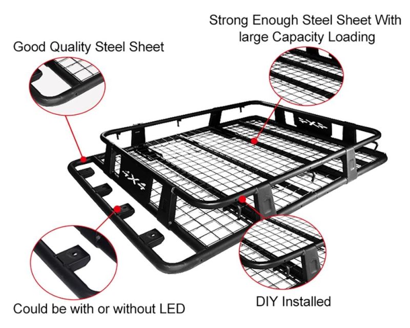 High Quality Aluminum Alloy Roof Rack for Universal Auto Car