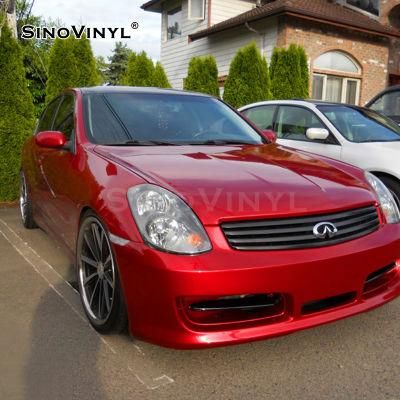 SINOVINYL Chrome Gloss Grey Hot Sale Wrapping Color Change Vinyl Film Car Removable Wrap