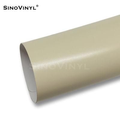 SINOVINYL Super Matte Satin Car Wrap Vinyl Turquoise Blue Body Stickers Motocycle Sticker Self Adhesive Vinyl