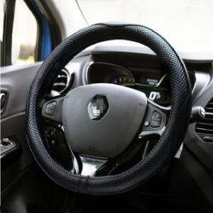 Genuine Leather Steering Wheel Cover for Diameter 38cm