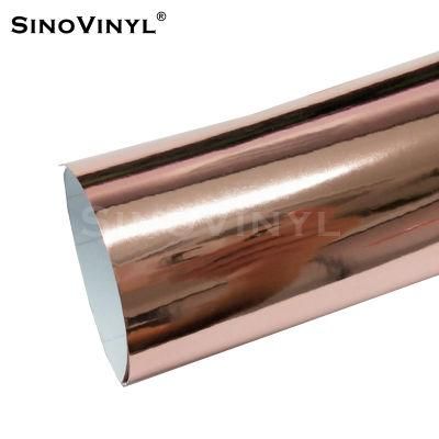 SINOVINYL Rose Gold Self Adhesive Vinyl Cutter Plotter Material Cricut Cutting Vinyl Rolls