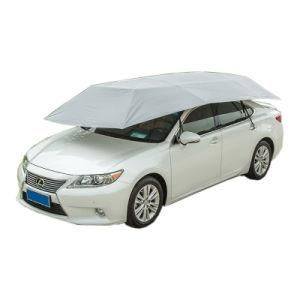 4.0*2.1m Semi Automatic Windproof Car Umbrella Shelter