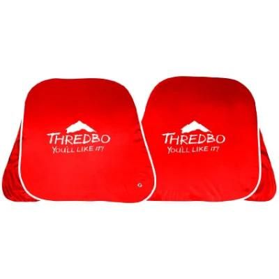 Printing Front Promotion Funny Car Sunshade Roller
