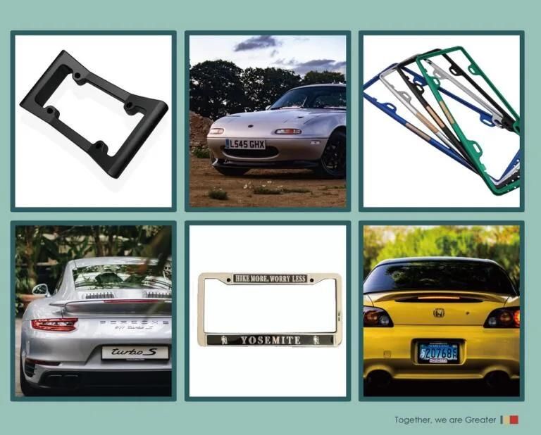 Custom Car License Plate Frame