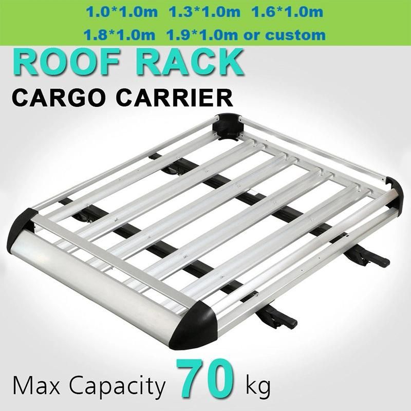 Aluminum Alloy Car Top Luggage Carrier Roof Rack Bar