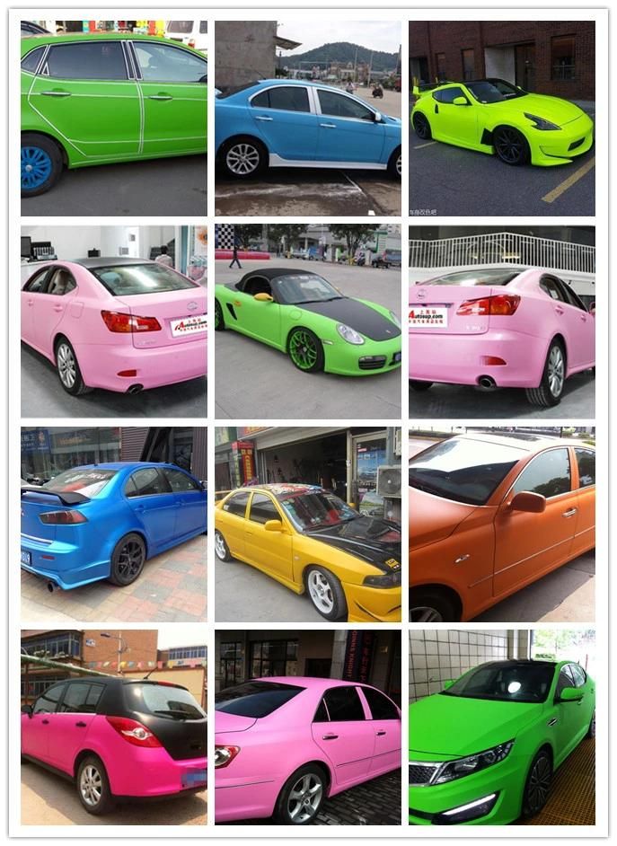 Hot Selling Car Decal Body Matte Wrapping Vinyl with Air Bubble Free