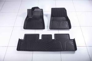 Floor Mats Rubber Compatible for Tesla Model Y 5-Seat 2021 2022
