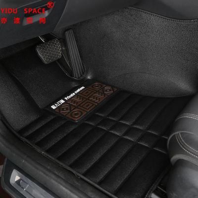 Wholesale Waterproof Wear Leather Anti Slip 5D Black Car Mats