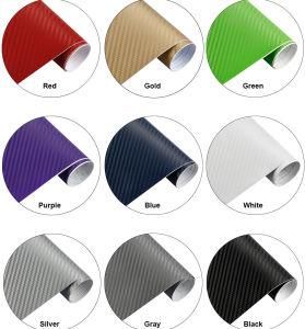 High Quality 3D Carbon Fiber Sticker Car Wrap/ Car Sticker
