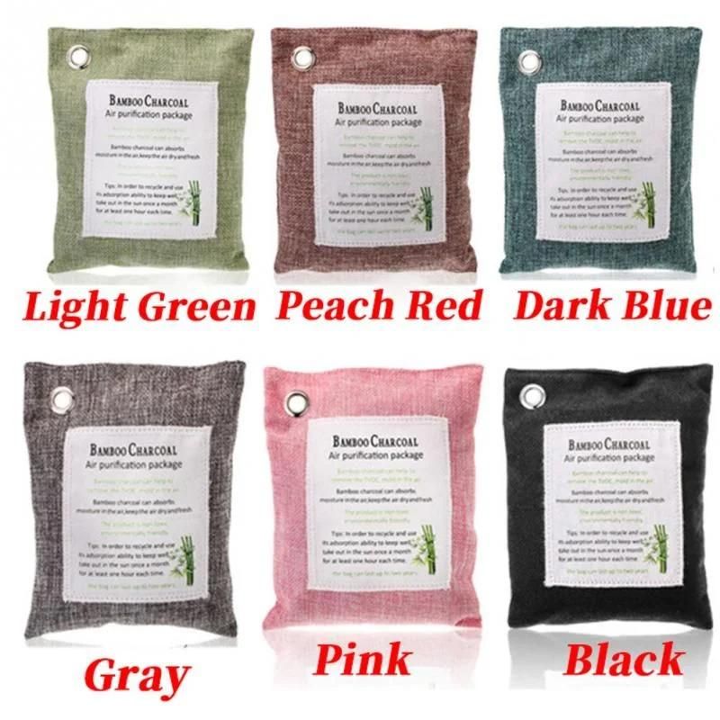 The Original 500g Bamboo Charcoal Air Purifying Bag Fragrance Free Chemical Free Long Lasting Moisture Absorbing Odour Eliminator for Kitchens Basements Be