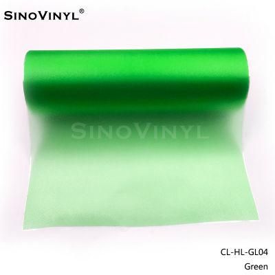 SINOVINYL HL-GL04 Glitter Headlight Vinyl Film For Car Light Decorative Protection Removable Transparent Window Tint Sticker Film