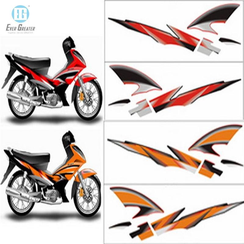 Full Color Customized Car Motorcycle Decals Stickers OEM
