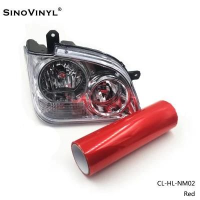 SINOVINYL Cheap Price Car Stickers for Lamp Modification Car Light Cover Vinyl Film Headlight Tint Film