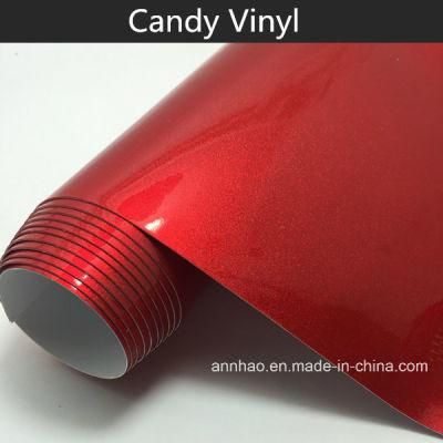 Annhao 1.52 X 18m Air Bubble Free PVC Material High Glossy Candy Colored Car Body Vinyl Wrap Decal