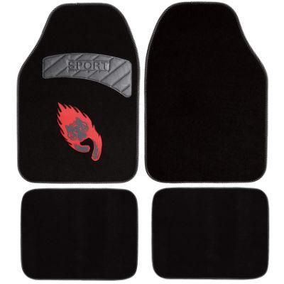 4PCS Washable Car Mat PVC