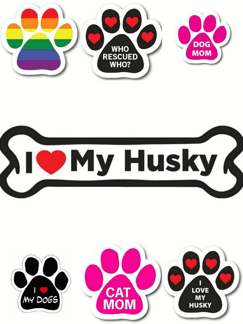 Car Magnet Decal - 4 X 6 Oval Heavy Duty for Car Truck