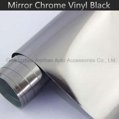 Factory Selling 1.52*28m Size Car Body Wrap Sticker Mirror Chrome Vinyl