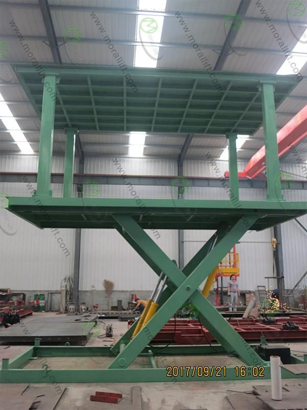 2 Level Garage Parking Auto lift with Roof