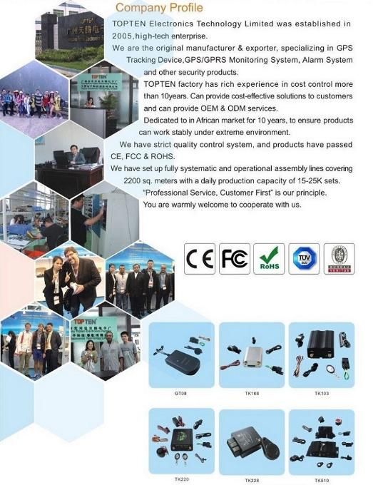 2g & 3G GPS Tracking OBD with Stop Engine, RFID Auto Arm/Disarm (TK228-DI)