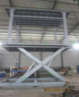Garage Invisible Parking Double Deck Car Lift