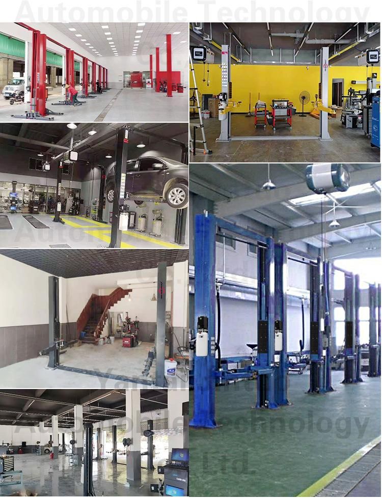 Economical Auto Lift Two Post Car Lifting Equipment for Wheel Alignment