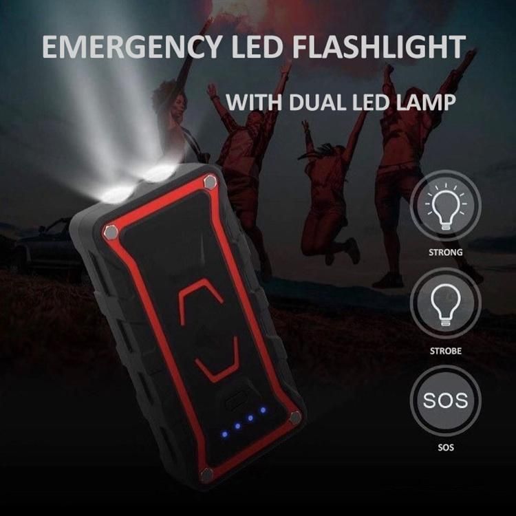 Waterproof Rugged Vehicle Jumper Box 1100A Peak Portable Battery Jump Pack Car Jump Starter