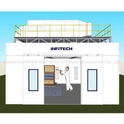 Environmental Spray Paint Room with Hot Water Heating System for Furniture