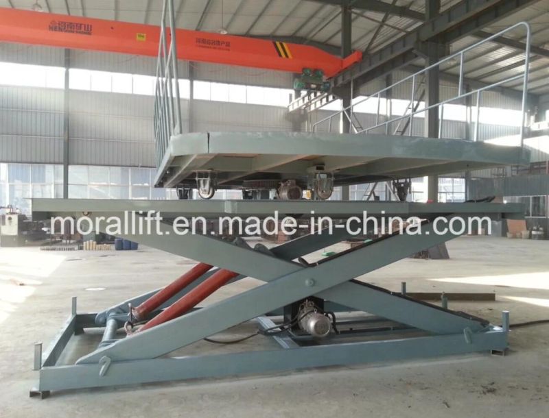Hydraulic Scissor Car Lift Auto Lifter with Rotating