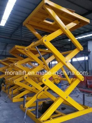 Hydraulic Scissor Freight Lift with CE