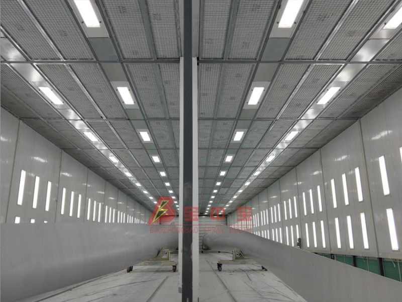 Paint Room for Wind Turbine Tower Heat Chamber Connection Booth for Paint and Bake Booth
