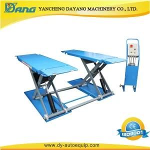MID Rise Scissor Hydraulic Car Lift Jack with 1m Lifting Height