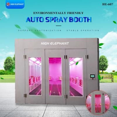 Economy Spray Booth Paint Booth Car Spray Room Auto Baking Booth Bzb-8200 Original Factory Produce