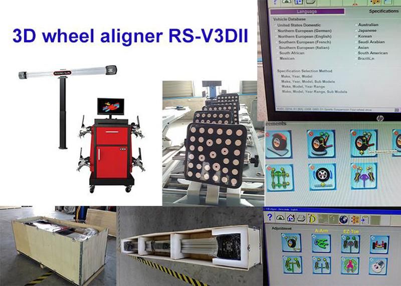 3D Wheel Aligning Equipment Car Maintenance Equipment for Garage