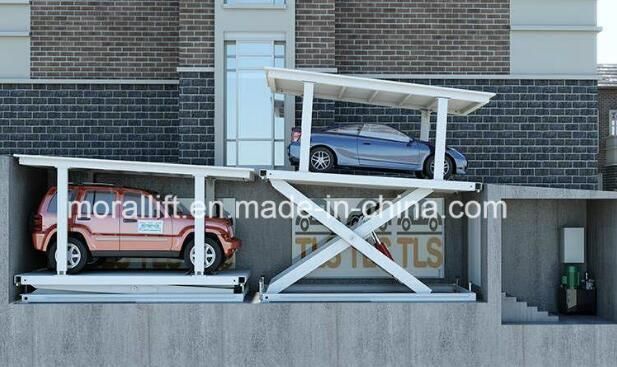 New Design Home Garage Underground Auto Car Lift/Scissor Lift