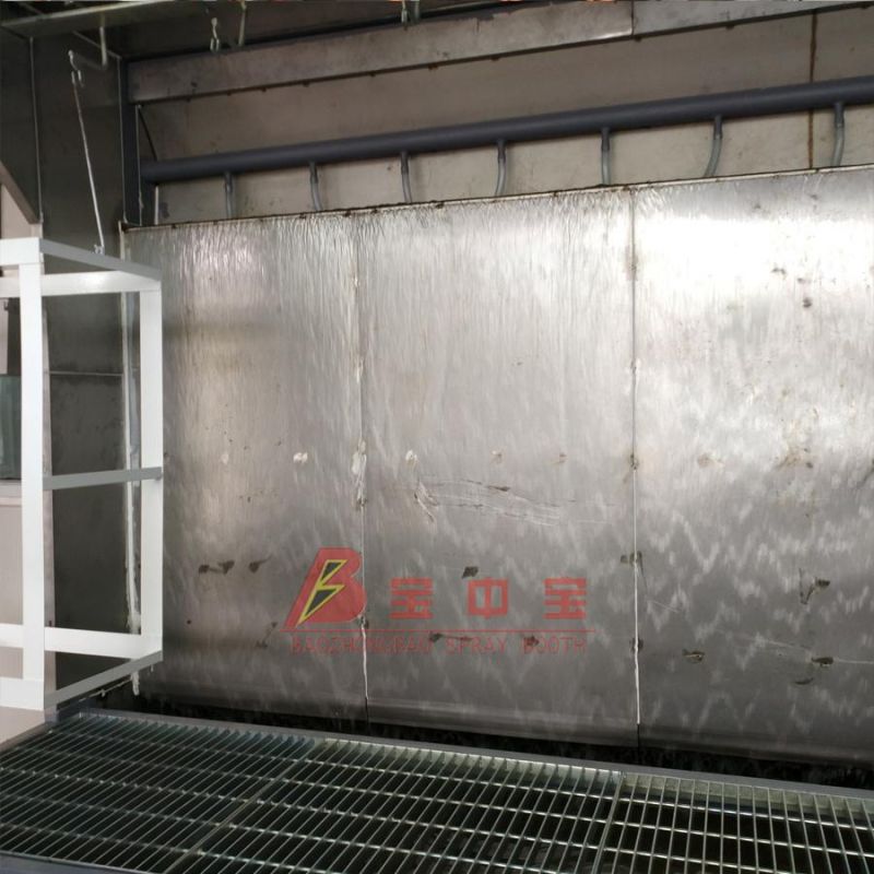 Auto/Manual Spray Painting Booth/Water Curtain Cabinet with Best Price
