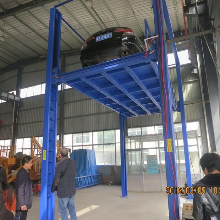 Warehouse 4 Post Lift for Car and Cargo Lifting