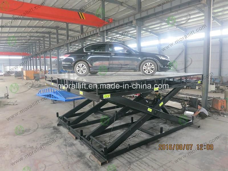 Hydraulic Scissor Car Lift Auto Lifter with Rotating