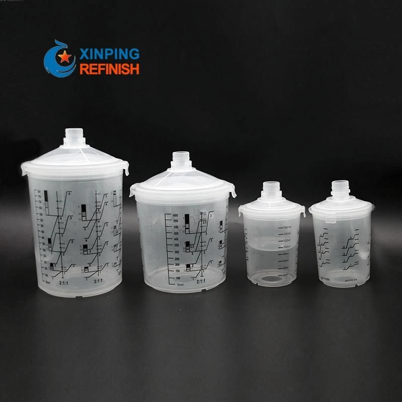 Spray Paint Cup HVLP Professional 800ml Upper Plastic Tank Paint Spray Cup
