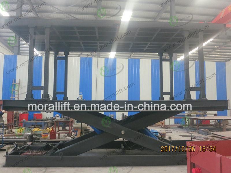 Double Deck Hydraulic Auto Car Parking Lift for Garage Use