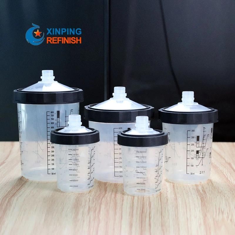Paint Preparation System of 400ml 600ml 800ml PP Cups Pistola De Pintura